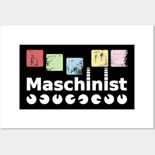 Maschinist Posters and Art